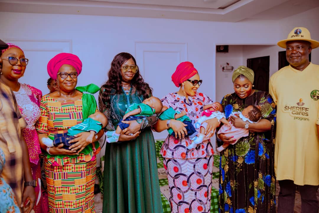 DELTA STATE GOVERNOR’S WIFE DEBUNKS VIRAL VIDEO ON UGBORI QUINTUPLETS, HIGHLIGHTS SUPPORT